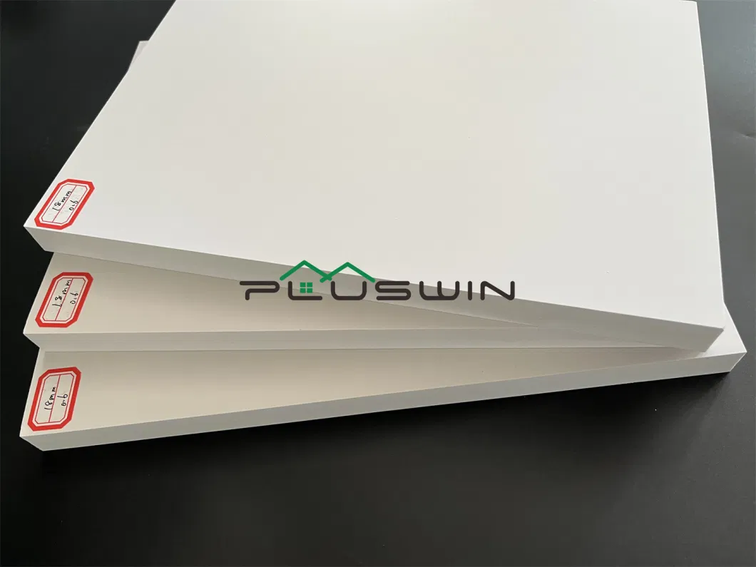 PVC Form Board 18mm White Color Factory Price