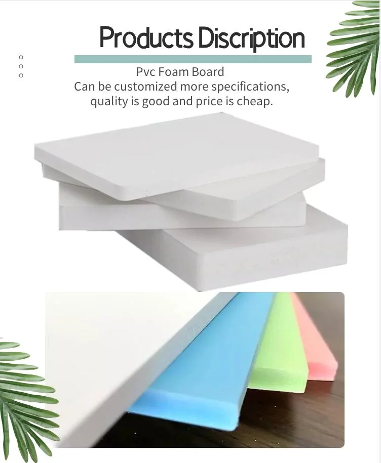 PVC Celuka Foam Board/Wall Foam Sheets