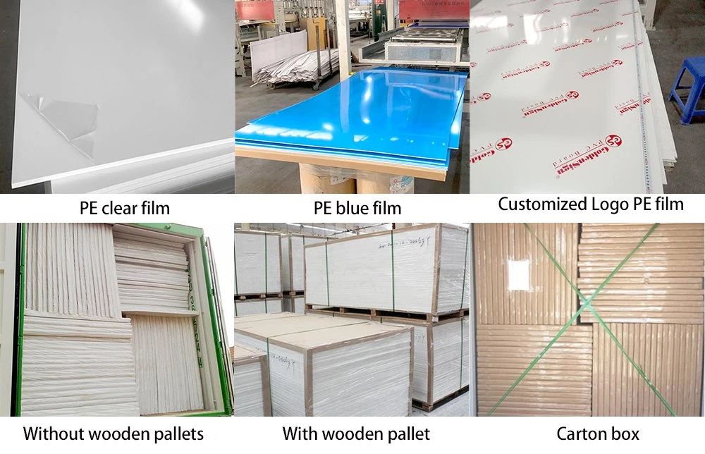 Goldensign Kitchen Furniture PVC Foam Board White 12mm 15mm 17mm 18mm 20mm PVC Foam Sheet