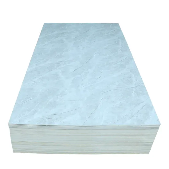2024 New Colors Decorative Material 4*8FT High Glossy PVC Marble Sheet Home Decoration UV Board 