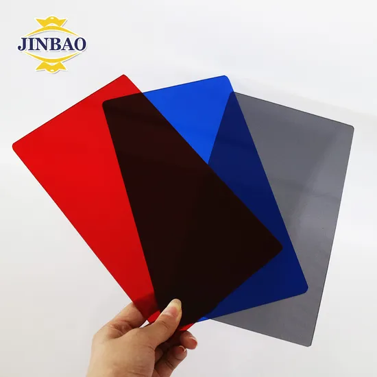 Jinbao 1200*2400 3mm Printing Laminated Clading White Colorful PVC Form Board 