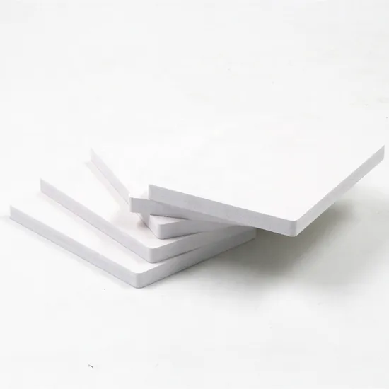 Plastic Sheet PVC Board PVC Foam Sheet Board Waterproof Color for Cabinets Bookcases Wardrobes 3mm 6mm 8mm 12mm 20mm Customizable Size 