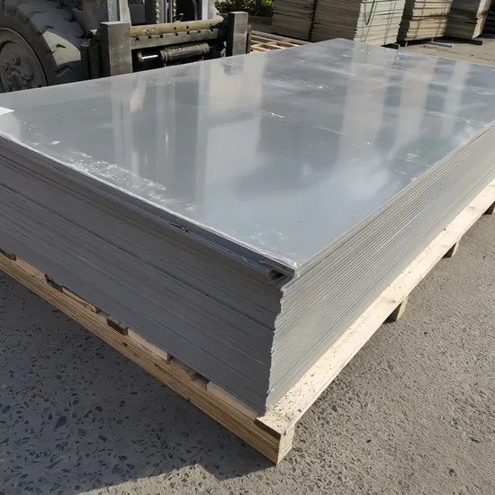 High Quality Customized Size White PVC Foam Sheet for Furniture Cabinet Construction 
