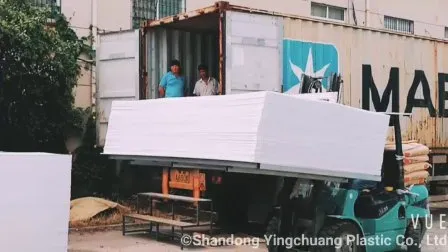 Yingchuang White PVC Celuka Foam Sheet 4X8 