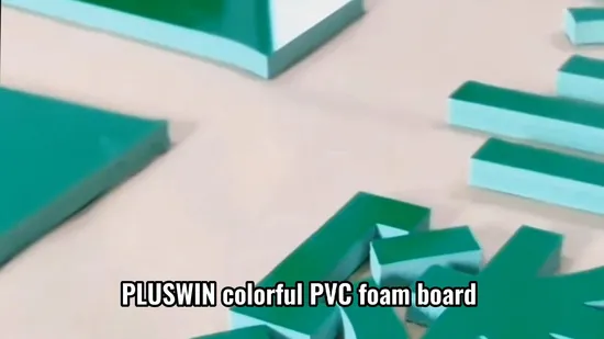 Premium Durable PVC Form Board in White and Vibrant Colors 