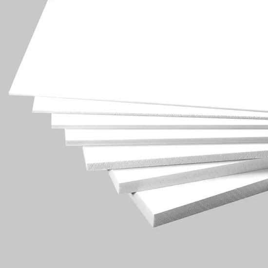 PVC Form Sheet Black 6mm 8mm Building Material PVC Crust Foam Board 