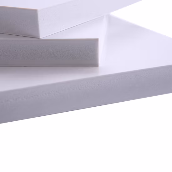 Hard Furniture Use Material Rigid Foam Board PVC Sheet White Black Yellow Grey Red Color PVC Hard Plastic Board