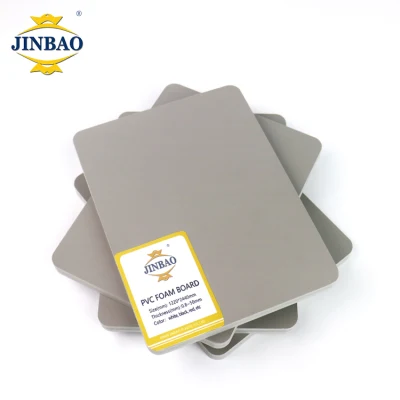 Jinbao 48*96inch High Density Rigid Polyurethane PVC Foam Sheet PVC Celuka Foam Panel Factory White Hard PVC Foam Plastic Sheet 5mm for Advertising