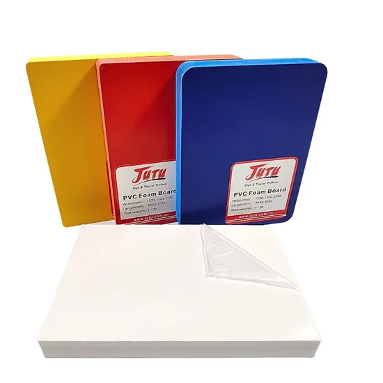 Jutu Thermal Insulation Home and Office Furniture PVC Foam Board/PVC Celuka Sheet 