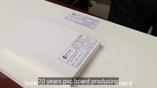 Goldensign High Density PVC Celuka Sheets PVC Foam Boards for Furniture 