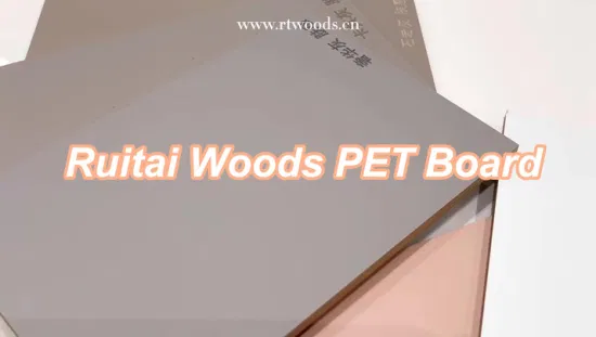 Heat Resistant Pet Fiber Board Pet Form Board Pet Board PETG