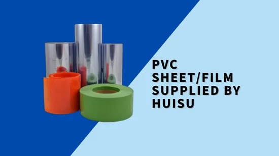 Transparent Rigid PVC Roll Film Sheet for Vacuum Forming Pharmaceutical Blister Packing 