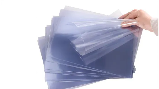 A4 Inkjet Printable 170micron Clear Transparent Rigid PVC Binding Cover PVC Sheet 