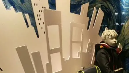 Advertisement Sign Green Grey White PVC Foam Board 