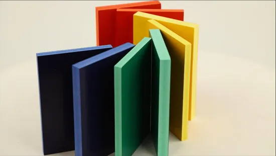 Customized Colored PVC Foam Board Colored Co