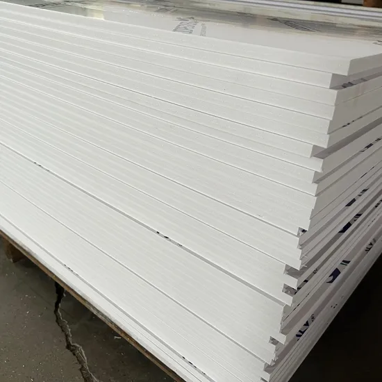 Skq White Hard 17mm 18mm PVC Foam Celuka Sheet for Kitchen Cabinet 