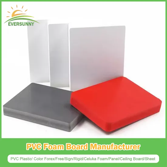China PVC Plastic/ Color Forex/Free/Sign/Rigid/Celuka Foam/Panel/Ceiling/Wall Panel/Marble Sheet Manufacturer 