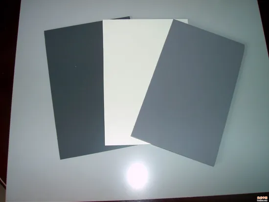 1220X2440mm PVC Foam Board Color White, Black, Grey 