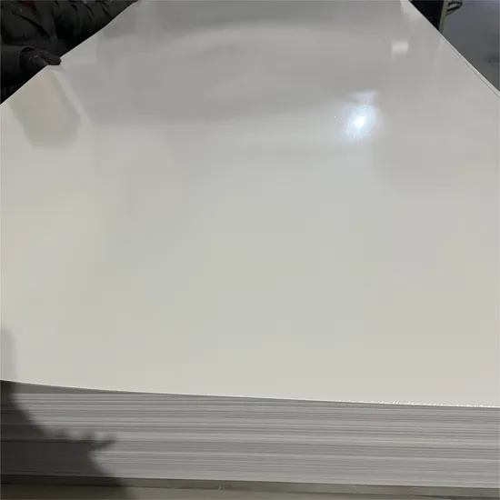 White PVC Form Board 1220*2440mm 