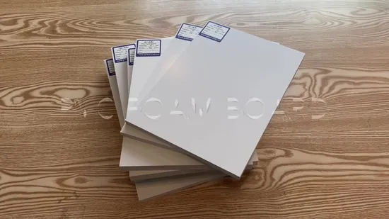 4*8FT 17mm PVC Sheet PVC Celluka Foam Board PVC Celuka Sheet 