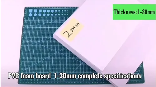 PVC Celuka Foam Board PVC Decoration Sheet for Construction Furniture 3