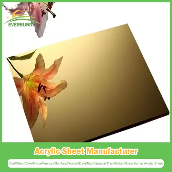 3mm Clear Mirror Color Cast Plexiglass PVC Free Celuka Foam Laser ABS PP Correx Board Vinyl Pet APET Kt PS Sheet ACP Aluminium Composite Panel Acrylic Sheet 
